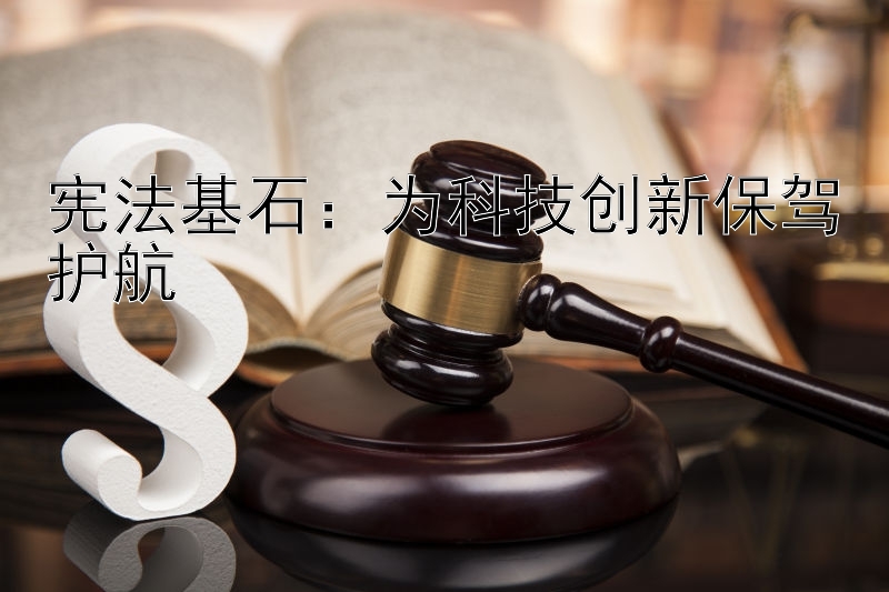 宪法基石：为科技创新保驾护航