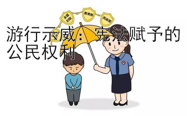 游行示威：宪法赋予的公民权利