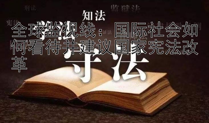 全球监视线：国际社会如何看待并建议国家宪法改革