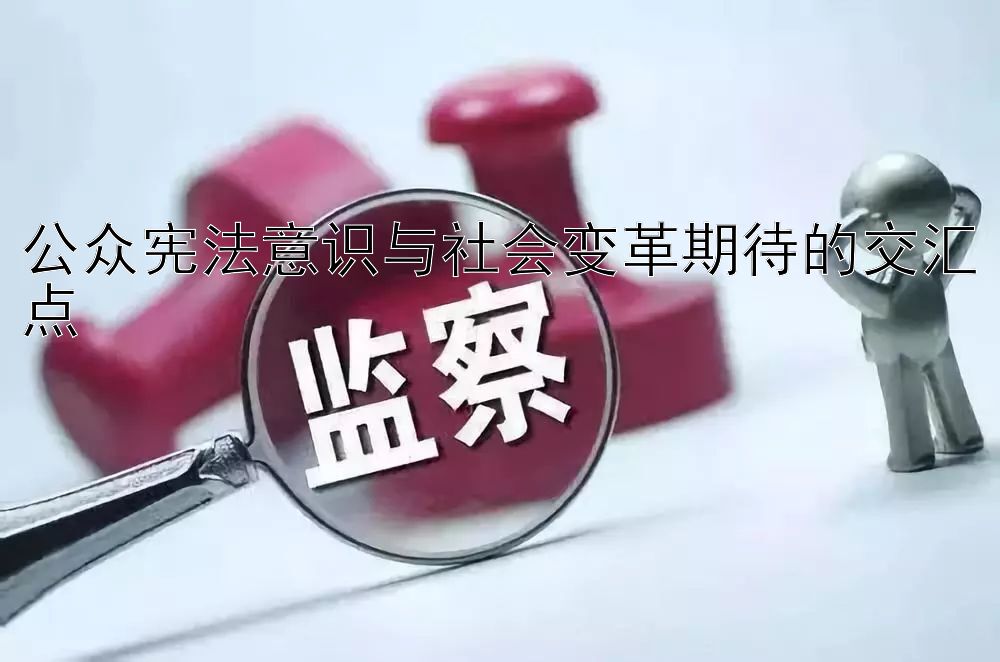 公众宪法意识与社会变革期待的交汇点