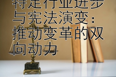 特定行业进步与宪法演变：推动变革的双向动力